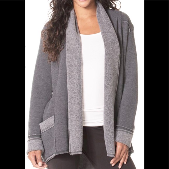 hard tail slouchy cardigan